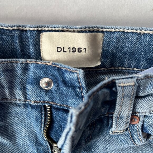 Girl - 3T - DL1961 Denim Jeans with White Stripe - Picture 1 of 5